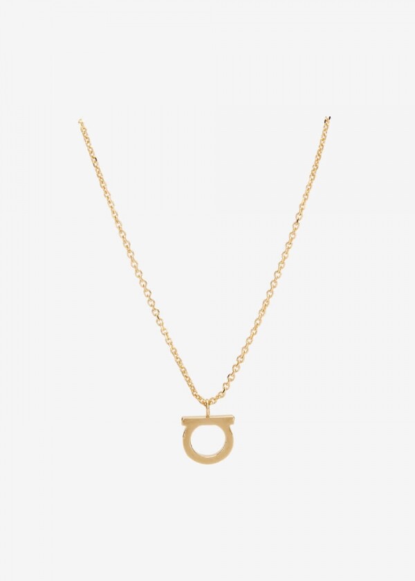 꼬르소밀라노,페라가모 여성 간치니 골드 목걸이 760133 696658